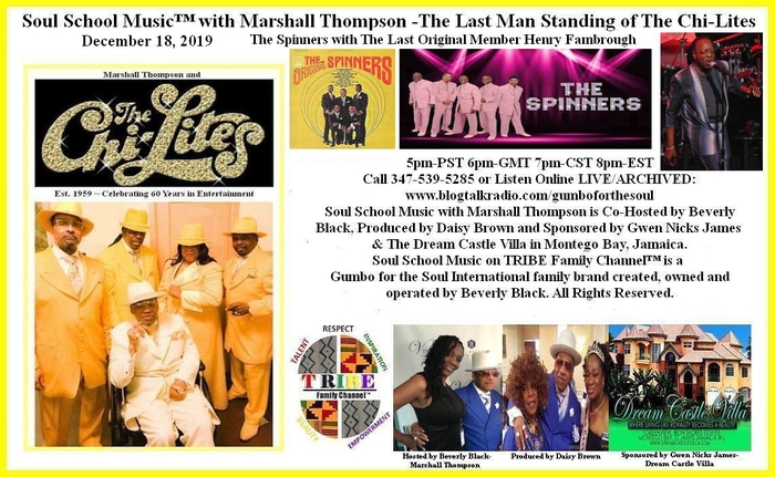 Beverly Black presents... The Spinners! LIVE on TRIBE Family Channel