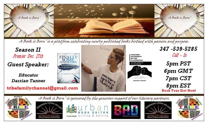 Season II - A Book is Born� by Gumbo for the Soul International� and TRIBE Family Channel� 