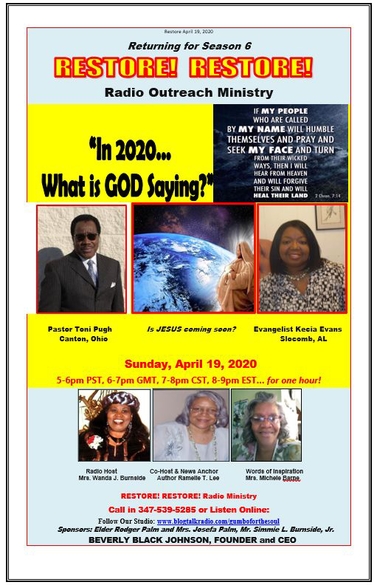 RESTORE! RESTORE! Radio Ministry