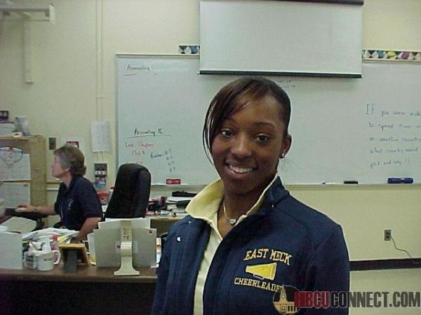 Me in my cheerleading jacket