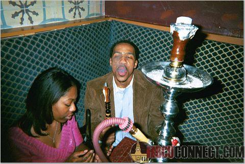 Me having the Hookah