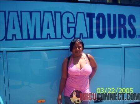 In Front of Tour Bus at  Margaritaville