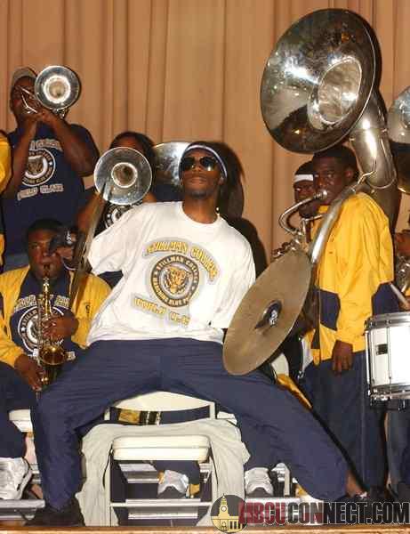 Me at a basketball game