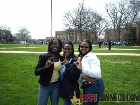 Alpha Chapter Sorors on the Yard