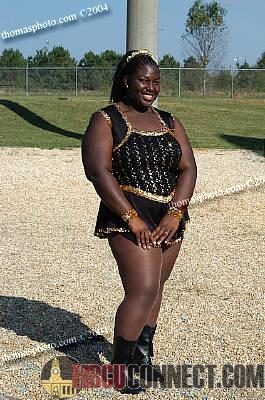 Me, Lieutenant of the Twirling Divas in 2003