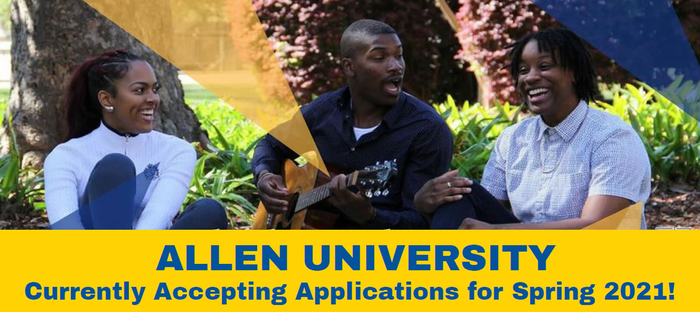 Allen University is currently accepting applications for fall Spring 2021