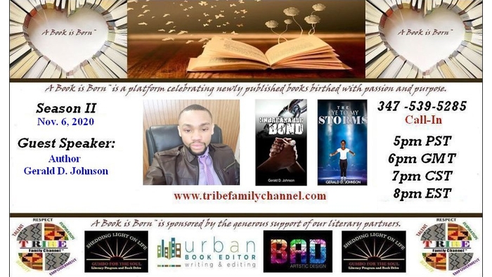 Gumbo for the Soul International� and TRIBE Family Channel� are proud to present another literary feast on A Book is Born�