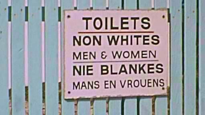 APARTHEID STILL EXISTS TODAY IN DIFFERENT VERSIONS