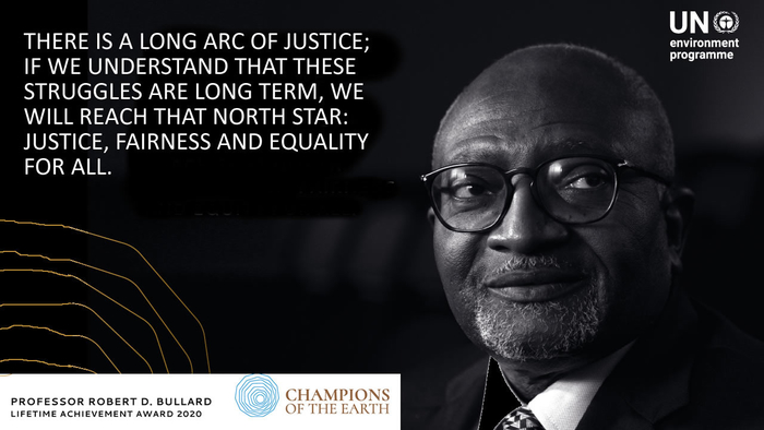 Texas Southern University Professor Receives UNEP Lifetime Achievement Award