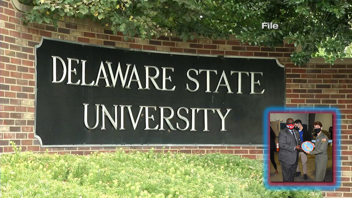 The Highest Ranking Female in the US Armed Forces, Jacqueline Van Ovost, Visits Delaware State University