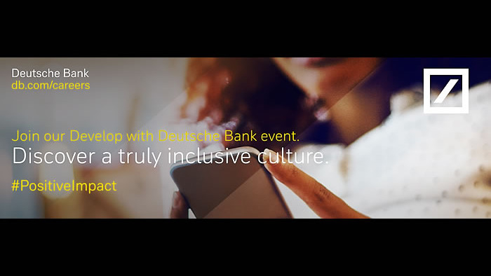 Join our Develop with Deutsche Bank event!