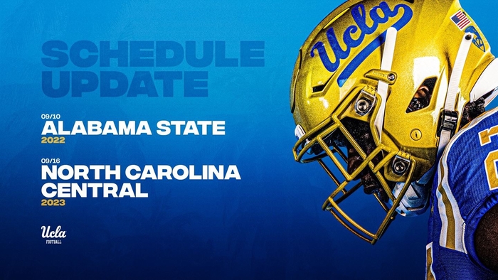 UCLA Football Sets Future Dates with HBCUs Alabama State, North Carolina Central For the First Time Ever!