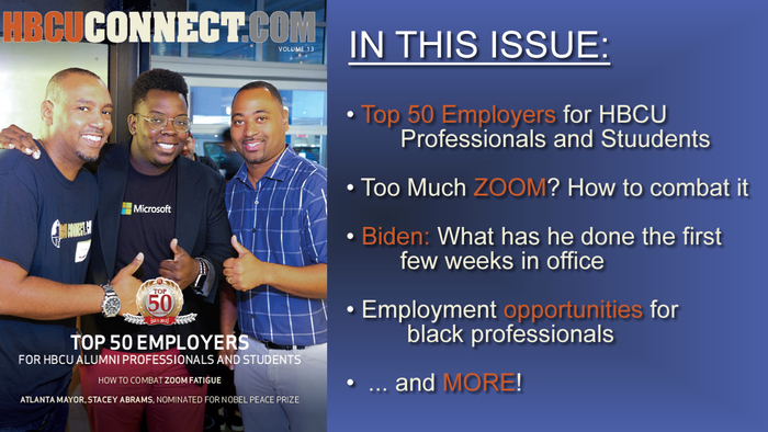 From HBCU Grads Making History to Tyler Perry and The COVID Vaccine. Read About It All in The Latest Alumni Magazine!