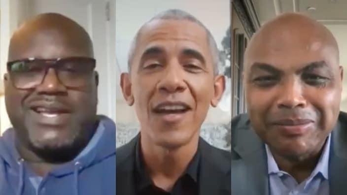 President Obama Teams Up With Shaq and Charles Barkley to Encourage Black People to Get Vaccinated