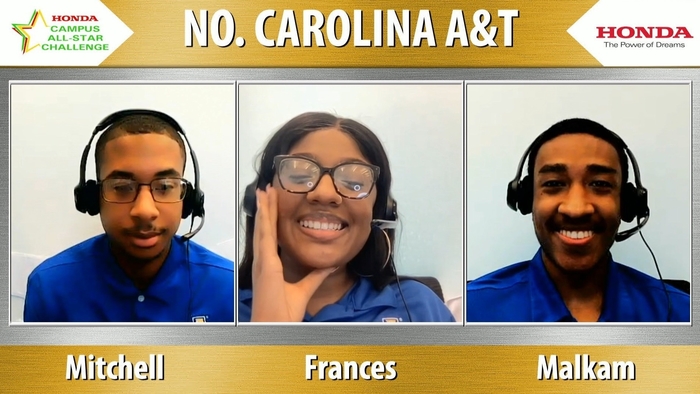 North Carolina A&T State University Wins Honda Campus All-Star Challenge, the Premier HBCU Academic Competition
