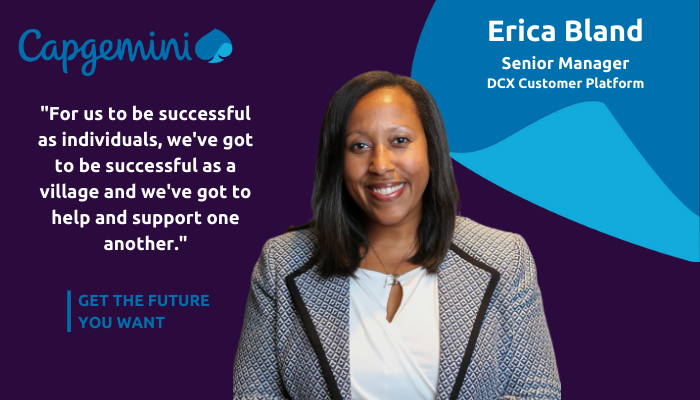 The Capgemini Talent Acquisition Team Presents: Erica Bland, Senior Manager
