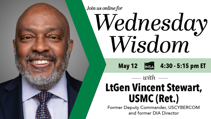 Wednesday Wisdom with LtGen Vince Stewart - 12 MAY 2021