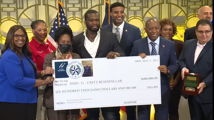 Rapper 50 Cent Partners With Houston School District to Establish Advanced Business Program