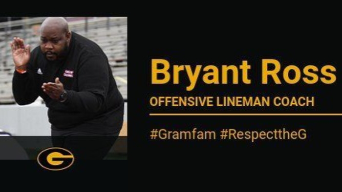 Grambling State University Football Announces Bryant Ross As New Offensive Line Coach
