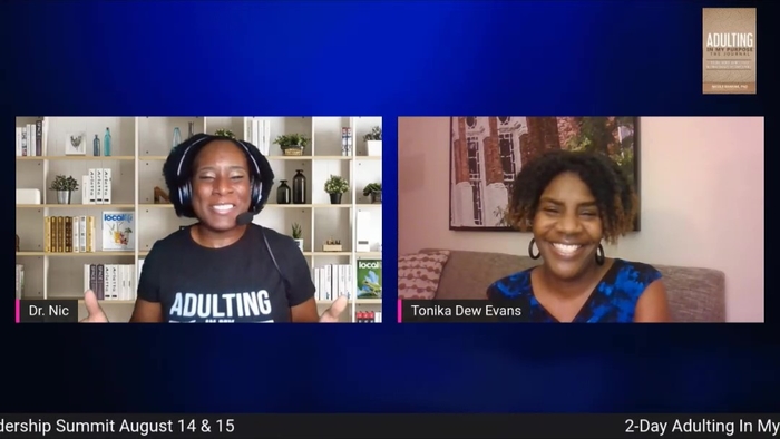 Adulting In My Purpose with summit speaker Tonika Events
