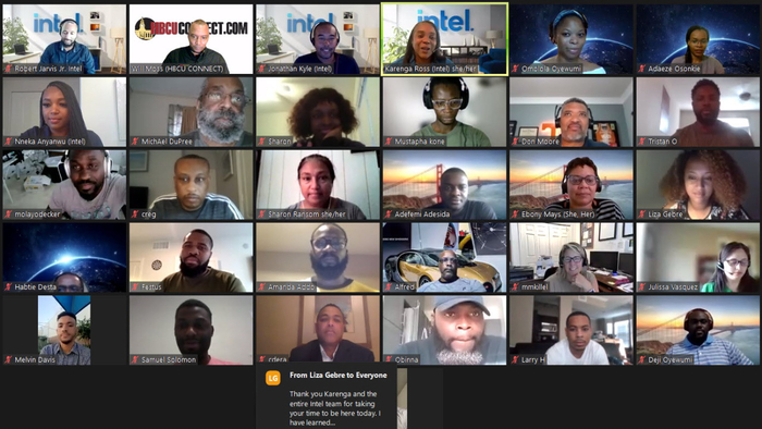 Intel Partners with HBCU CONNECT to Host Successful Diversity Recruitment Info Session!