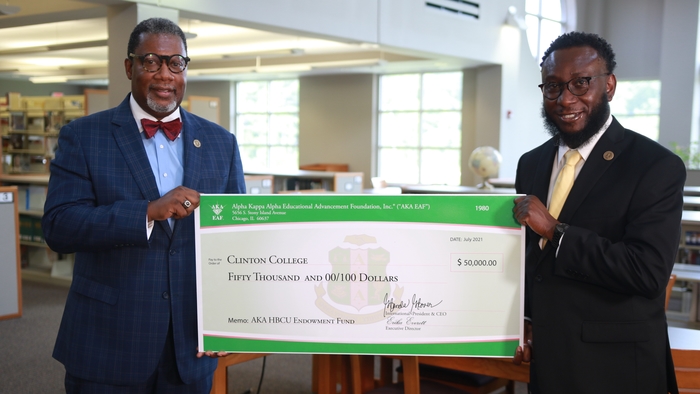 Clinton College Receives Alpha Kappa Alpha Sorority, Inc. Endowment