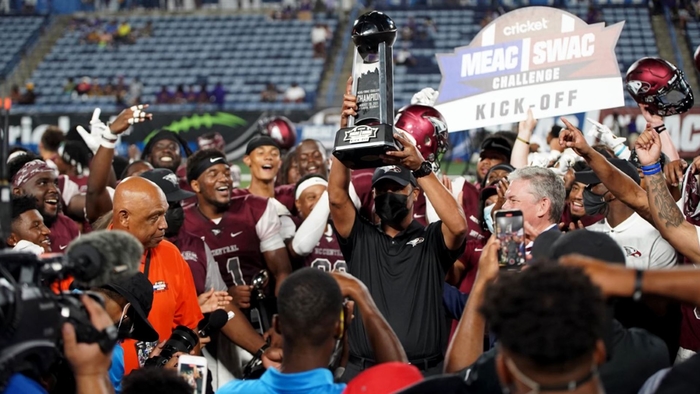 NCCU Eagles Stun Alcorn Braves in MEAC/SWAC Challenge