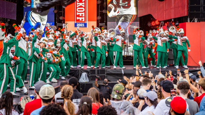 FAMU Concert Choir Makes NFL History, Marching �100� Opens for Ed Sheeran