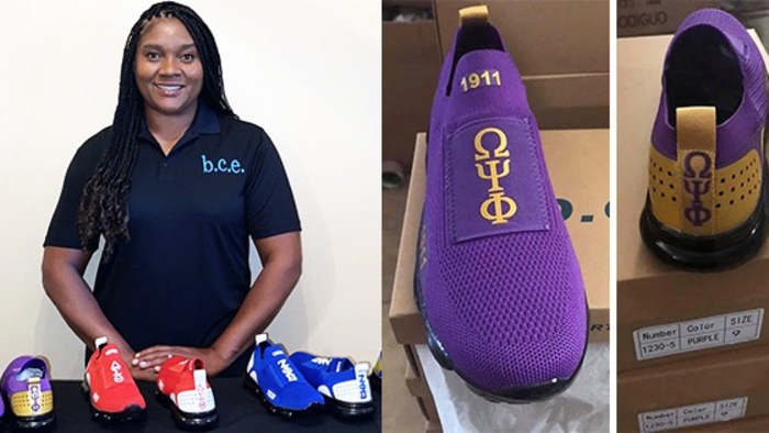 Entrepreneur Kam Ballard Launches Shoe Company That Caters to Sororities and Fraternities in the Divine 9