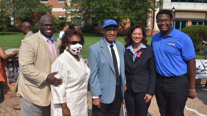 Delaware State University dedicates a Tuskegee Airmen Memorial Section on Campus