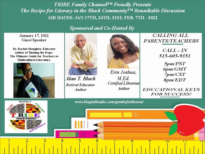 The Recipe for Literacy in the Black Community� Roundtable Discussion - Season Three Opener.