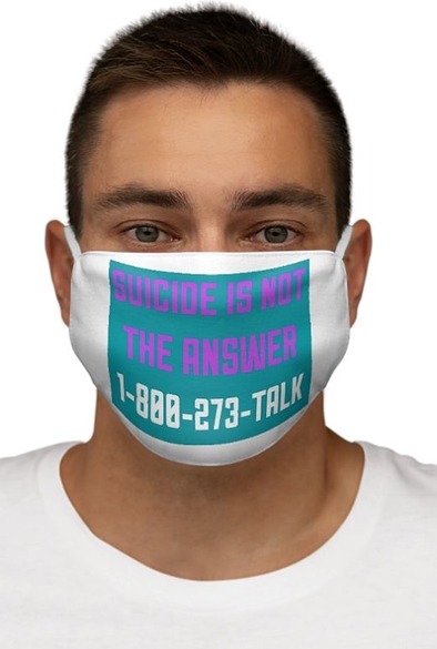 Suicide is Not the Answer Face Mask - Prevention Campaign