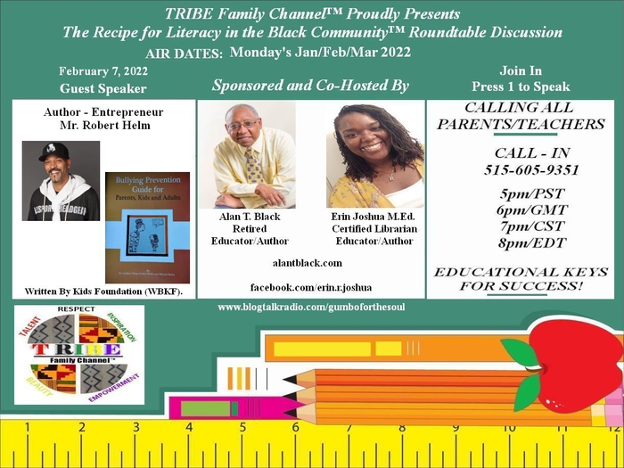 The Recipe for Literacy in the Black Community� Roundtable Discussion - Season Three - Epi. 3.