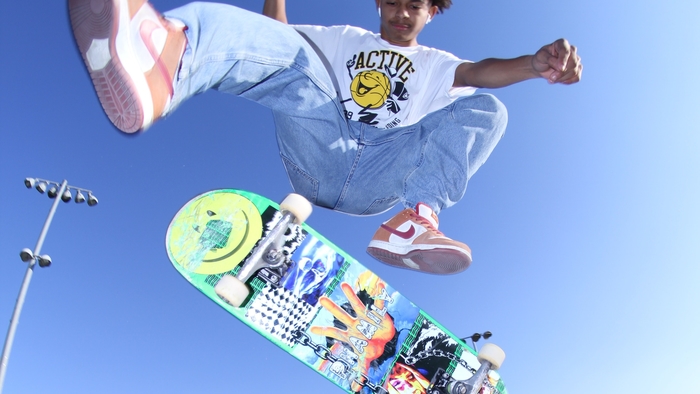 I Rise High When I Skate