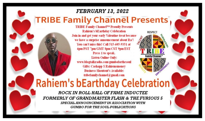 TRIBE Family Channel Proudly Presents...  Rahiem