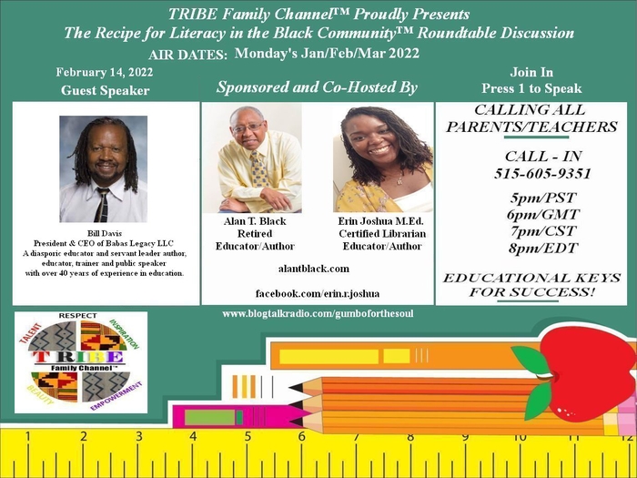 The Recipe for Literacy in the Black Community� Roundtable Discussion - Season Three - Epi. 4.