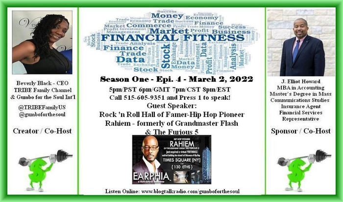 Financial Fitness - Guest Speaker: RAHIEM - Hip Hop Pioneer - MetaVerse CEO