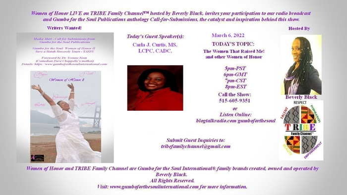 Women of Honor LIVE on TRIBE Family Channel� hosted by Beverly Black