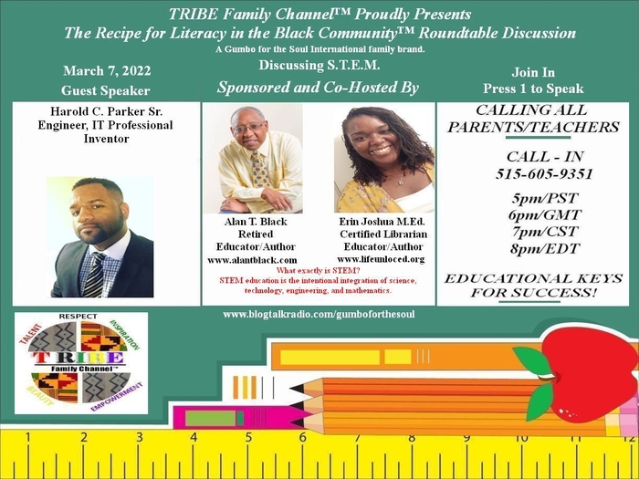  The Recipe for Literacy in the Black Community� Roundtable Discussion - Season Three - Epi. 7.
