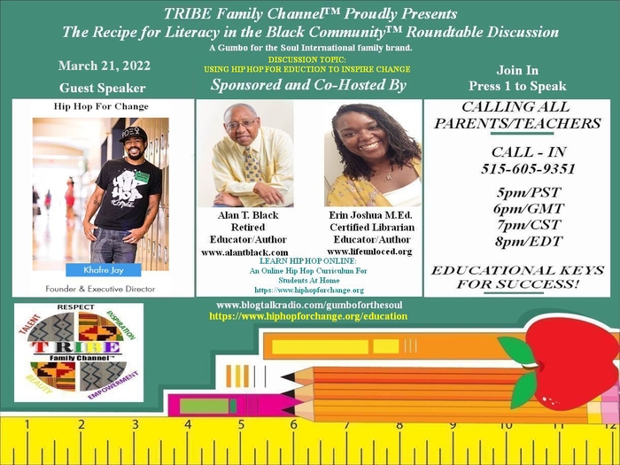 The Recipe for Literacy in the Black Community� Roundtable Discussion - Season Three - Epi. 8 