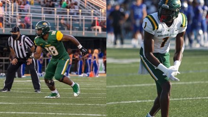 Two Norfolk State University Spartans Graduate to the NFL