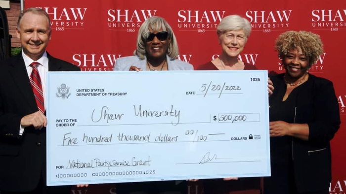  Shaw University Receives $500,000 Grant From National Park Service To Restore Leonard Hall 