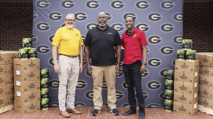 Grambling State Receives 900 Gallons of Benjamin Moore Paint Worth $81,000