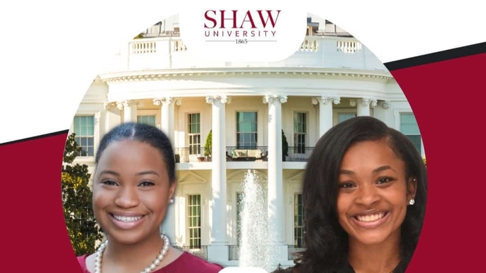 Two Shaw University Students Honored by the White House as HBCU Scholars