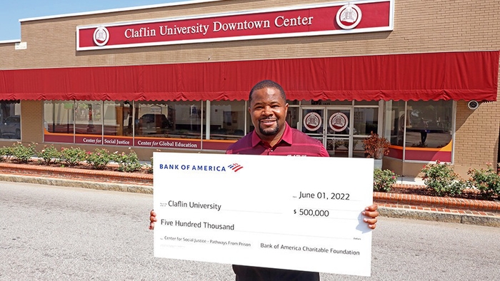 Claflin University Receives $500,000 from Bank of America to Support The Center for Social Justice