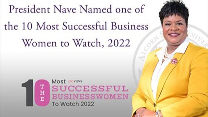 Alcorn State University President Felecia M. Nave Recognized as One of the Top Businesswomen to Watch in 2022
