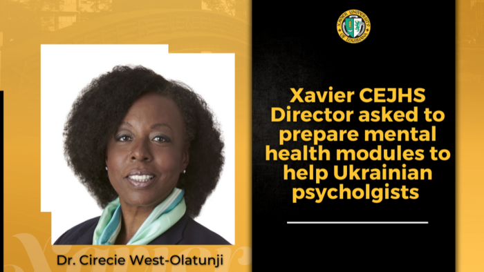 Xavier CEJHS Director Asked to Prepare Mental Health Modules to Help Ukrainian Psychologists