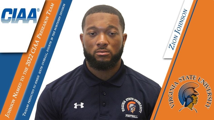 VSU: Johnson Named to the 2022 CIAA Preseason Team