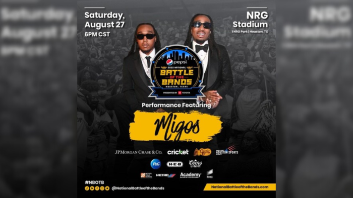 Migos Headlining The 2022 Pepsi National Battle of The Bands Presented by Toyota
