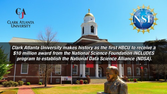 CAU Awarded $10 Million National Science Foundation Grant to Bring Data Science to HBCUs through NDSA